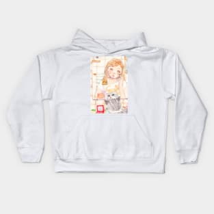 Make up time Kids Hoodie